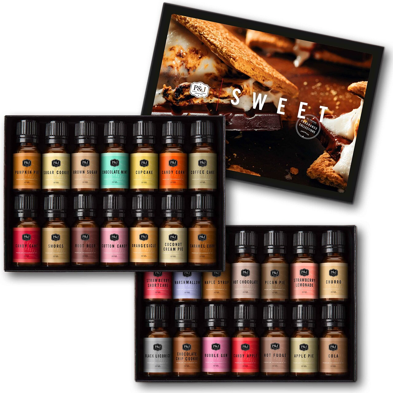 Trading Fragrance Oil Sweet Set | Candle Scents for Candle Making, Freshie Scents, Soap Making Supplies, Diffuser Oil Scents